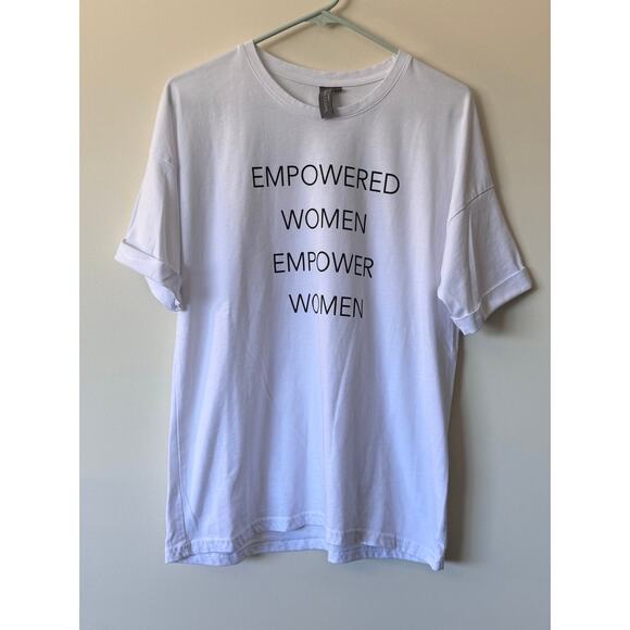 Sweaty Betty Foundation Empower Women Short Sleeve T-Shirt Size Medium - Picture 1 of 4